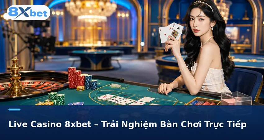 Live Baccarat 8xbet – Trải Nghiệm Bàn Chơi Trực Tiếp
