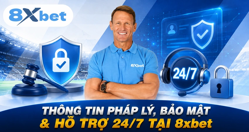 Thông Tin Pháp Lý, Bảo Mật & Hỗ Trợ 24/7 Tại 8xbet